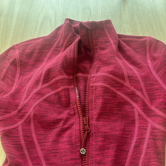 Lululemon Define Jacket- Diamond Jacquard Berry Rumble Jewelled Magenta - Picture 6 of 16